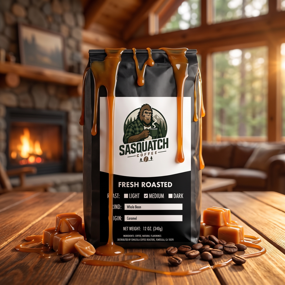 Amber Falls · Caramel — Sasquatch Coffee