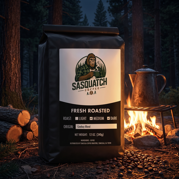 Campfire Blend · Dark & Medium Roast — Sasquatch Coffee