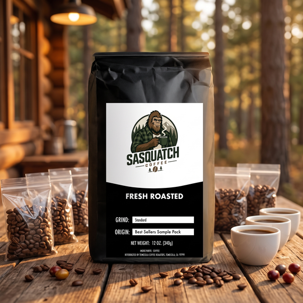 Expedition Sampler · Best Sellers — Sasquatch Coffee