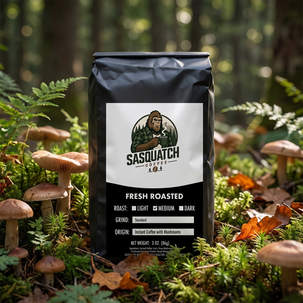 Forest Floor · Instant Mushroom Coffee — Sasquatch Coffee