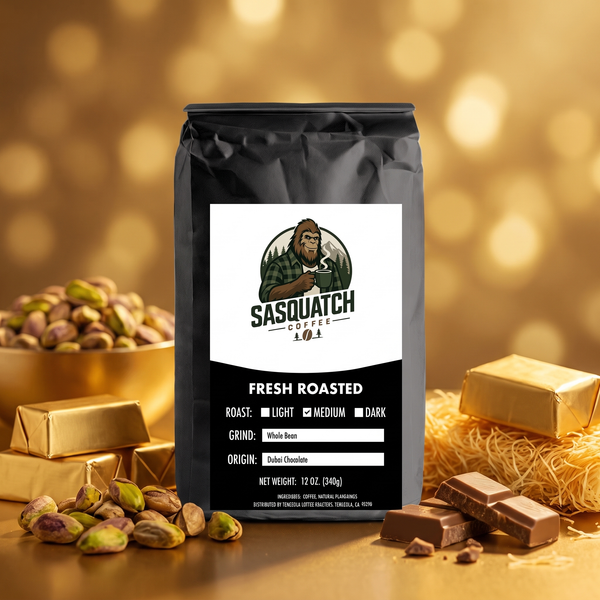 Golden Dunes · Dubai Chocolate — Sasquatch Coffee
