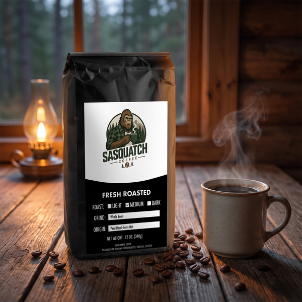 Peru Decaf · Quiet Evening — Sasquatch Coffee