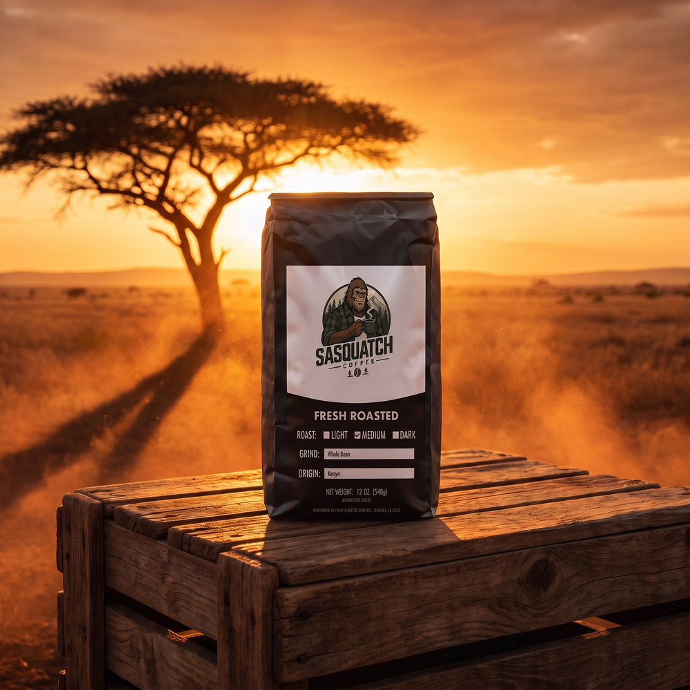 Kenya · Nyeri Sunrise — Sasquatch Coffee single-origin