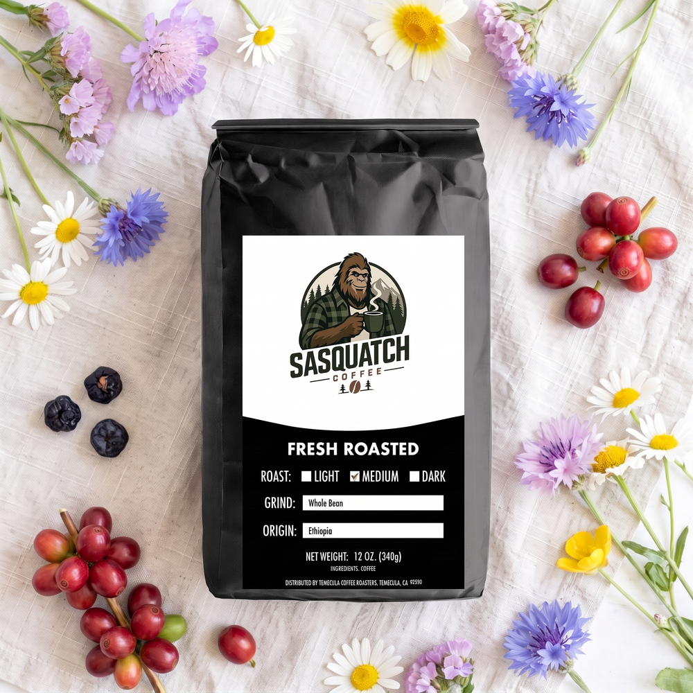 Ethiopia Natural · Sidama Wildflower — Sasquatch Coffee single-origin