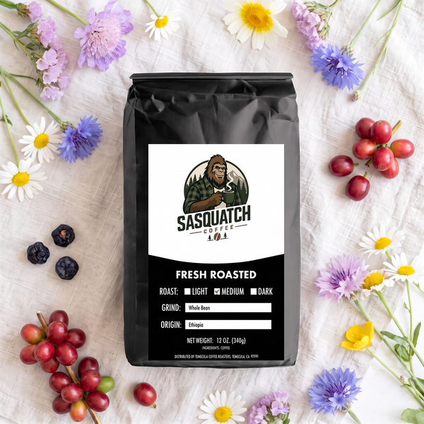 Ethiopia Natural · Sidama Wildflower — Sasquatch Coffee single-origin