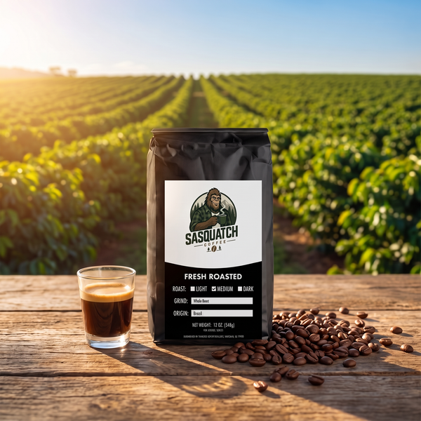 Brazil Santos · Cerrado Sun — Sasquatch Coffee single-origin