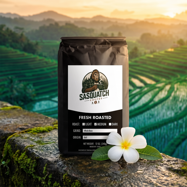 Bali Blue · Volcanic Highlands — Sasquatch Coffee single-origin