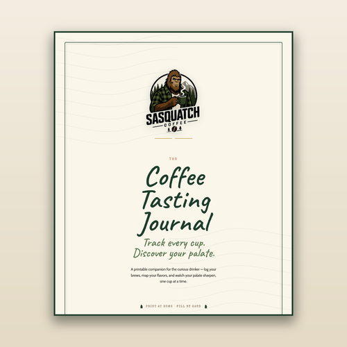 Coffee Tasting Journal